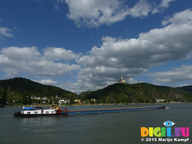 FZ016467 Ship passing by Marksburg over the Rhine